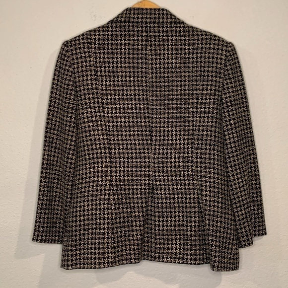 Dana Buchman wool/silk blend jacket blazer fully lined 14 - Picture 2 of 10
